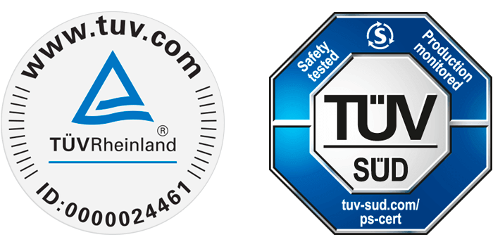 Сертификат TUV